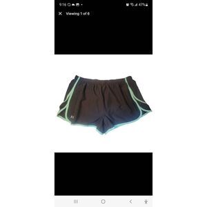Women's  Under Armour Athletic Running Shorts Size XL